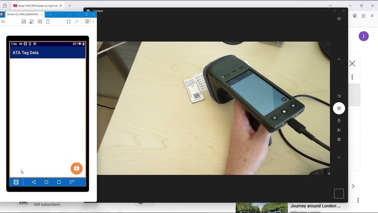 Brady RFID HH85 App for Aerospace ATA Spec2000 RFID tags
