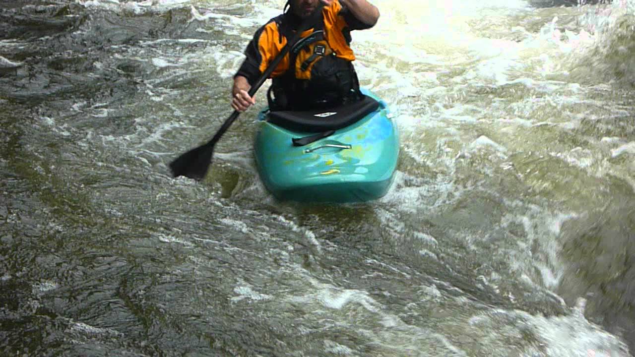 Jim M. Death Slot at Dragon's Tooth - broken paddle