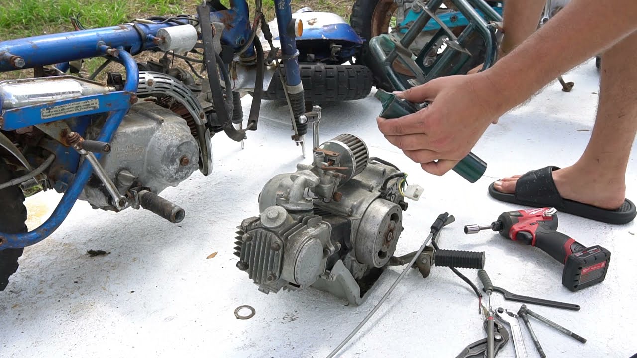 1970 K1 Honda Z50 Mini Trail Bike - 108cc Sleeper Build -  Video 1 of 3