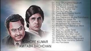 Best Of Kishore Kumar For Amitabh Bachchan | Superhit Hindi Songs | Audio Jukebox