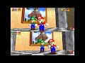 Super Mario 64 Splitscreen Multiplayer Online via Parsec and Project64