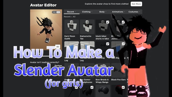 Roblox Slender Outfits Avatar Ideas 