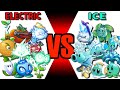 Team Plant ICE vs Team Plant ELECTRIC - PvZ 2 Plant VS Plant