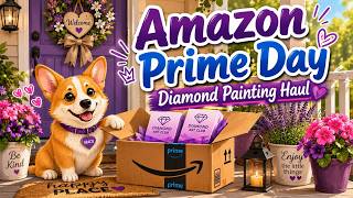 Amazon Prime Day Finds | Diamond Art Club Diamond Painting Haul | Diamond Art
