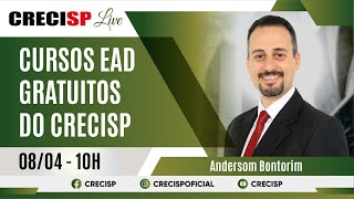 Cursos EAD gratuitos do CRECISP - Andersom Bontorim