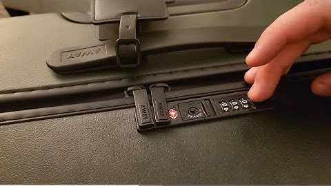 Unlock Forgotten Suitcase Bag Combination Code in minutes