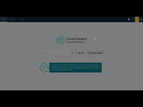 Careconnect nieuwe patiëntengegevens