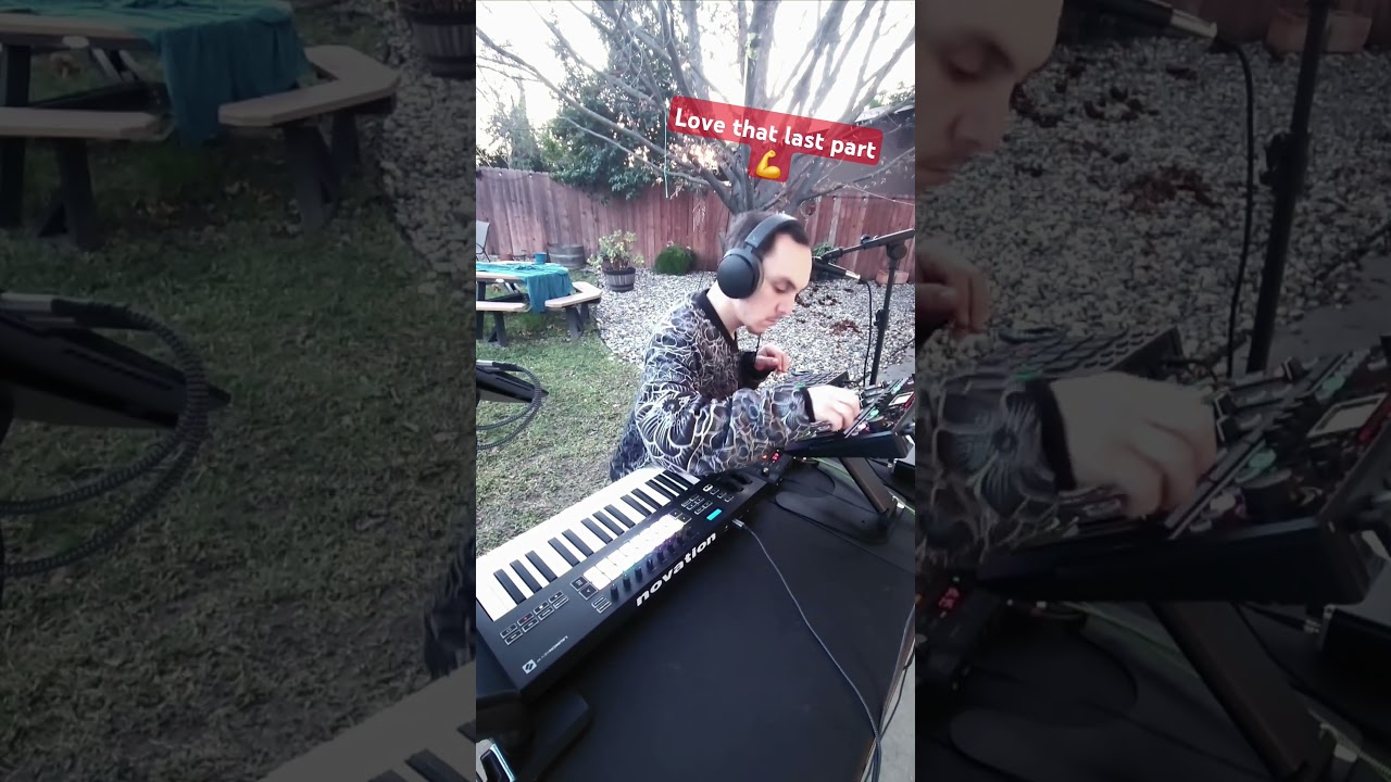 LIVE Bass Music (Improv) Backyard beats 🫡 