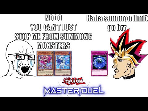 Noo You Can't Just Stop Me From Summoning Monsters! Haha Summon Limit Go Brr Yu-Gi-Oh! Master Duel Noo You Can't Just Stop Me From Summoning Monsters! Haha Summon Limit Go Brr Yu-Gi-Oh! Master Duel