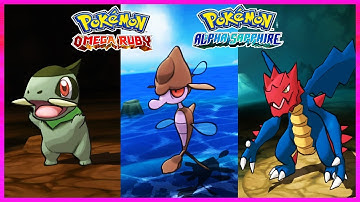 Pokemon OmegaRuby & AlphaSapphire - Axew,Skrelp & Druddigon Locations