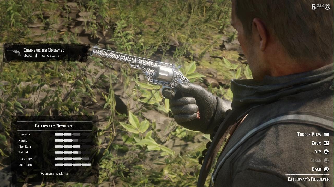Rdr2 getting a cool gun - YouTube