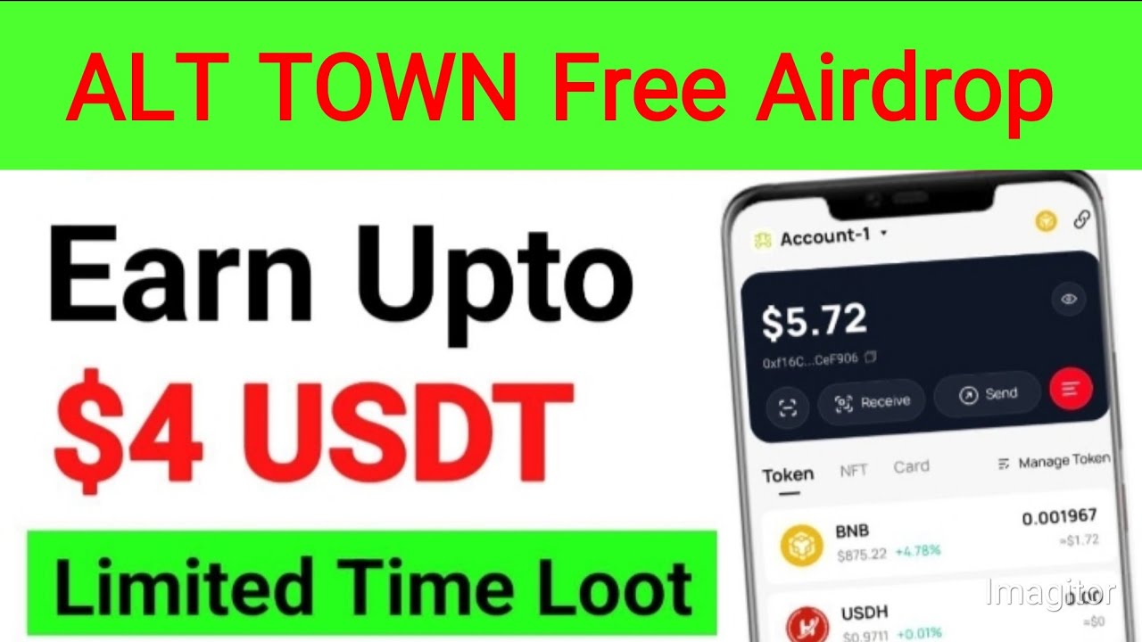 ALT TOWN Free Airdrop kaysay join kare ||| Get 4$ ,Alt Town Airdrop Limited time Airdrop 