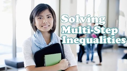 Algebra 1: Solving Multi-Step Inequalities: -8x+2x-16 is less than -5x+7x (Quick Math Videos)
