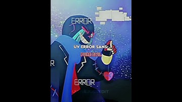 Villains who are:Pure Evil or Broken (Underverse edition) #shorts #undertale #underverse