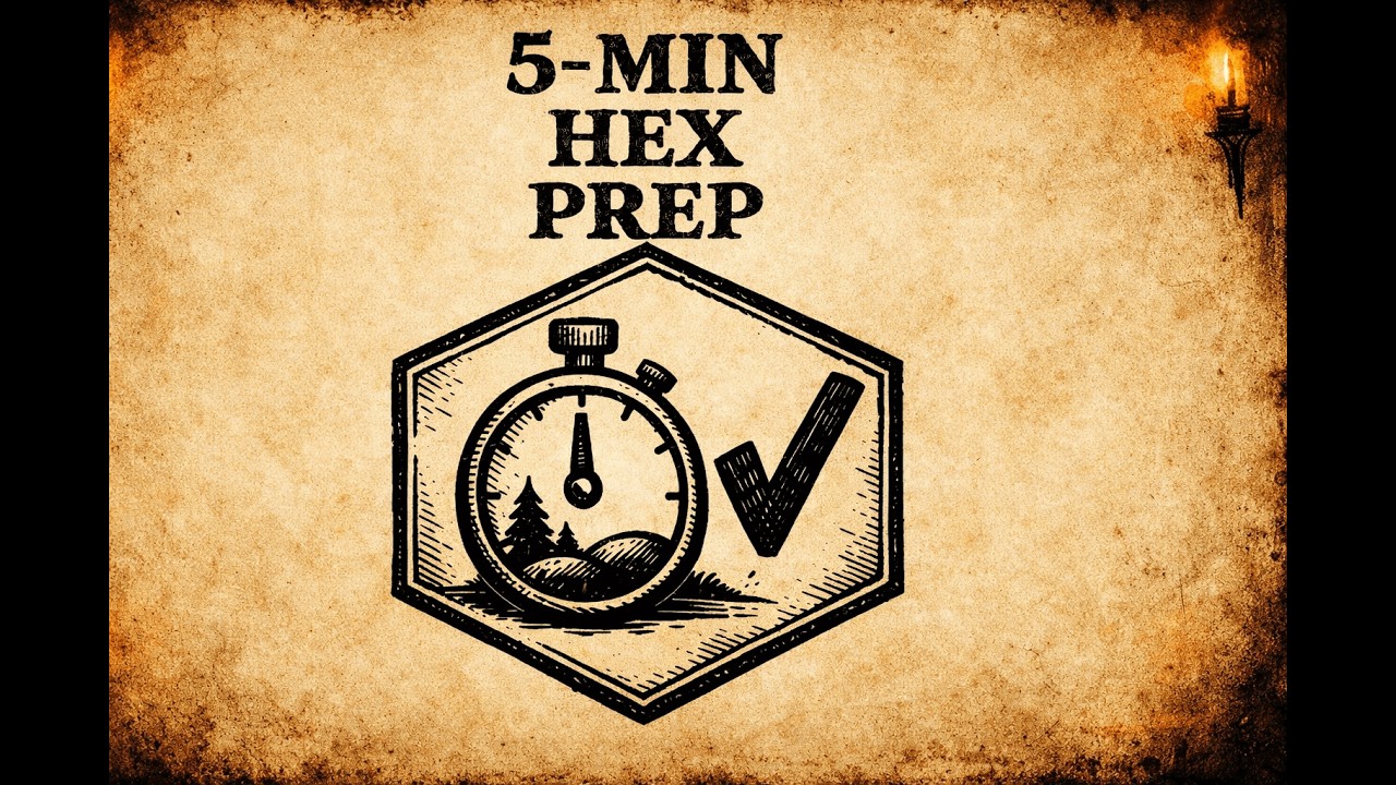 Прекратите чрезмерно готовиться к сканированию местности: используйте 5-минутное сканирование.