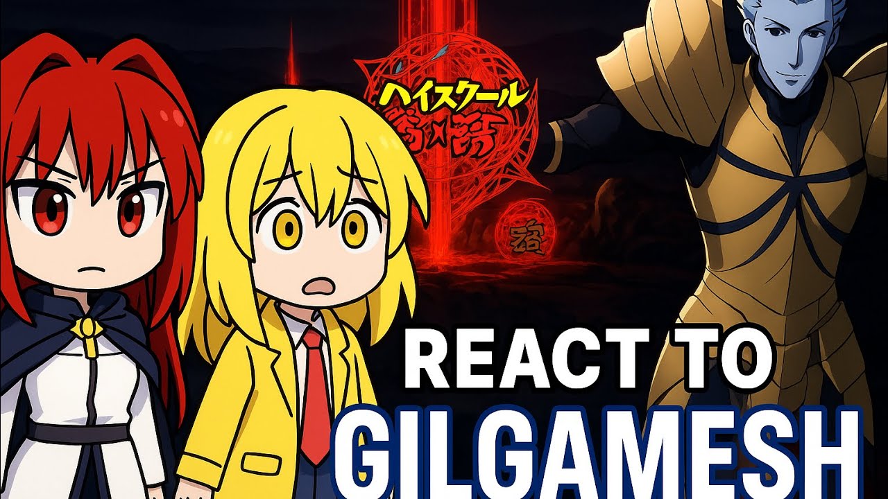 {{ Highschool DxD }} DxD react to Gilgamesh | Gacha club