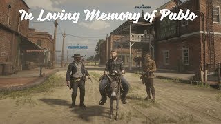 Sad Donkey Funeral in Red Dead Online