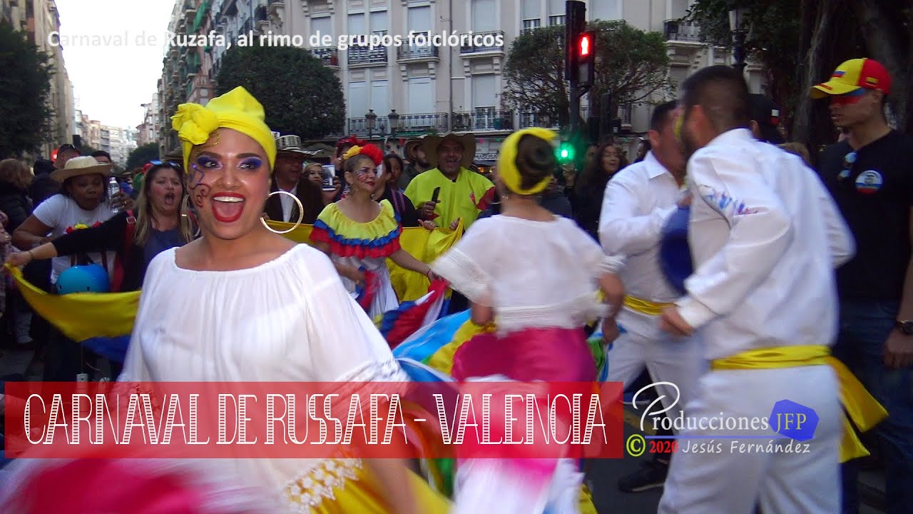 Carnaval de Ruzafa, al ritmo de grupos folclóricos