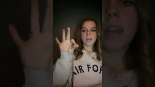 Numbers 1-20 sign language