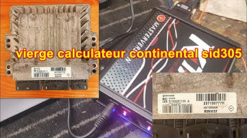 vierge calculateur continental sid305