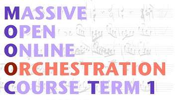 Massive Open Online Orchestration Course, Term 1