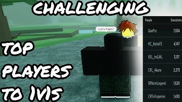 CHALLENGING TOP LEADERBOARD PLAYERS TO FIGHT | ROGUE DEMON