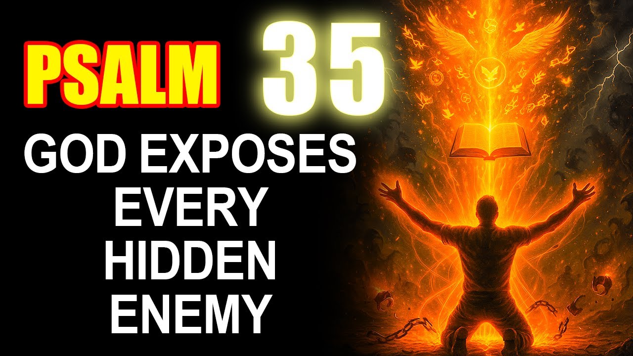 PSALM 35  God Exposes Every Hidden Enemy — They Can’t Stay Hidden
