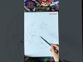 🌙 Cute Teddy Bear on Moon Drawing | Easy Drawing for Beginners ✨ #shorts#AsinArt