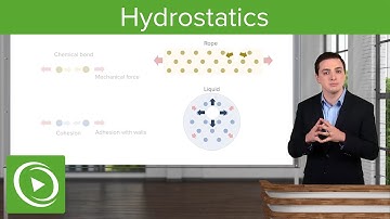 Hydrostatics: Fluids in context, Density, Gas vs. Liquid, Surface Tension – Physics | Lecturio