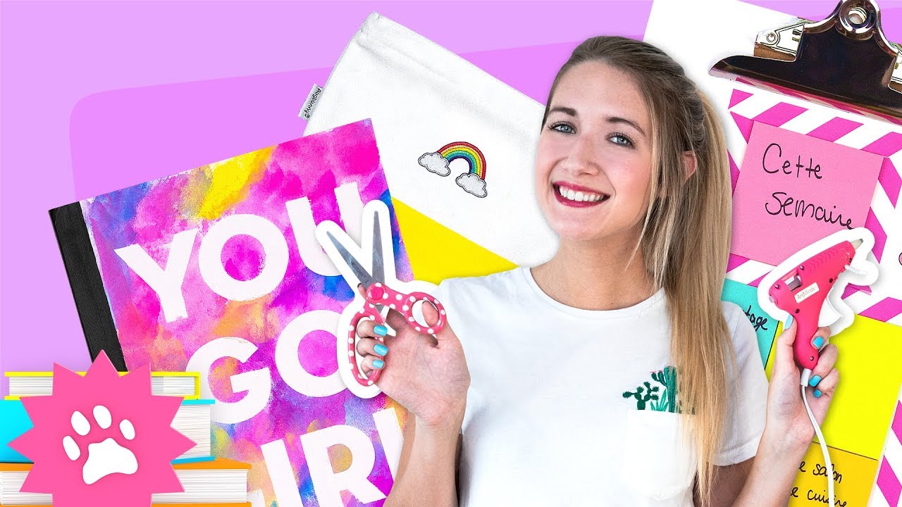 DIY FOURNITURES SCOLAIRES | FACILES, RAPIDES ET PINTEREST!