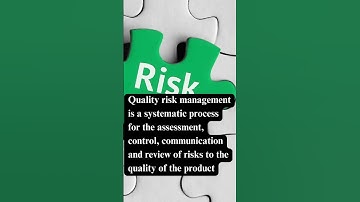 what is Quality risk management? #pharma#qualitymanagement