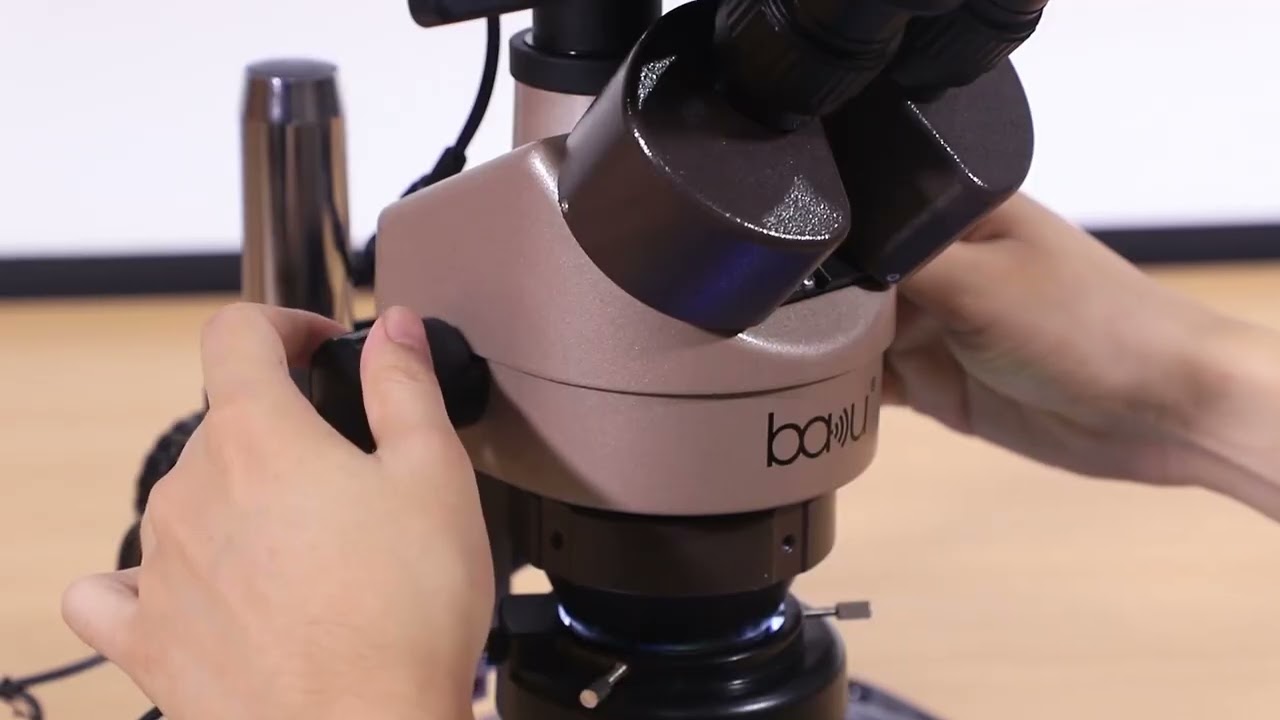 ba-011 video camera binocular microscope table stand PCB SMD electronic microscope for jewelry