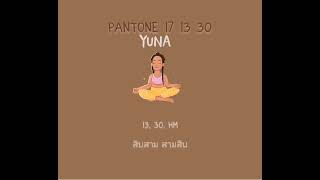 Pantone 17 13 30 - Yuna《ThaiSub》