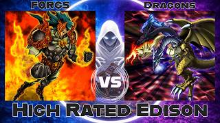 Fishborg Frogs (FORGS) vs Dragons - High Rated Edison Yu-Gi-Oh!
