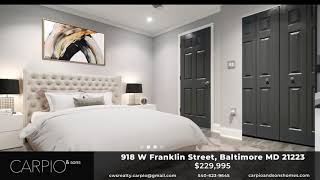 W FRANKLIN ST!...URBAN LUXURY LIVING AT IT'S FINEST!