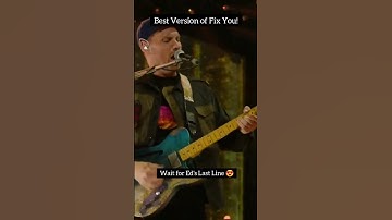 Thumbnail of Best Version of Fix You | Coldplay ft. Ed Sheeran | #edsheeran #coldplay #music