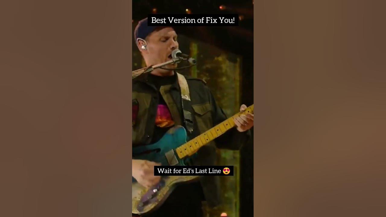 Best Version of Fix You | Coldplay ft. Ed Sheeran | #edsheeran #coldplay #music