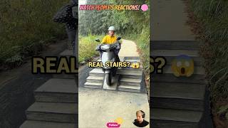 👉 People Tried to Walk Down Fake Stairs! 😱