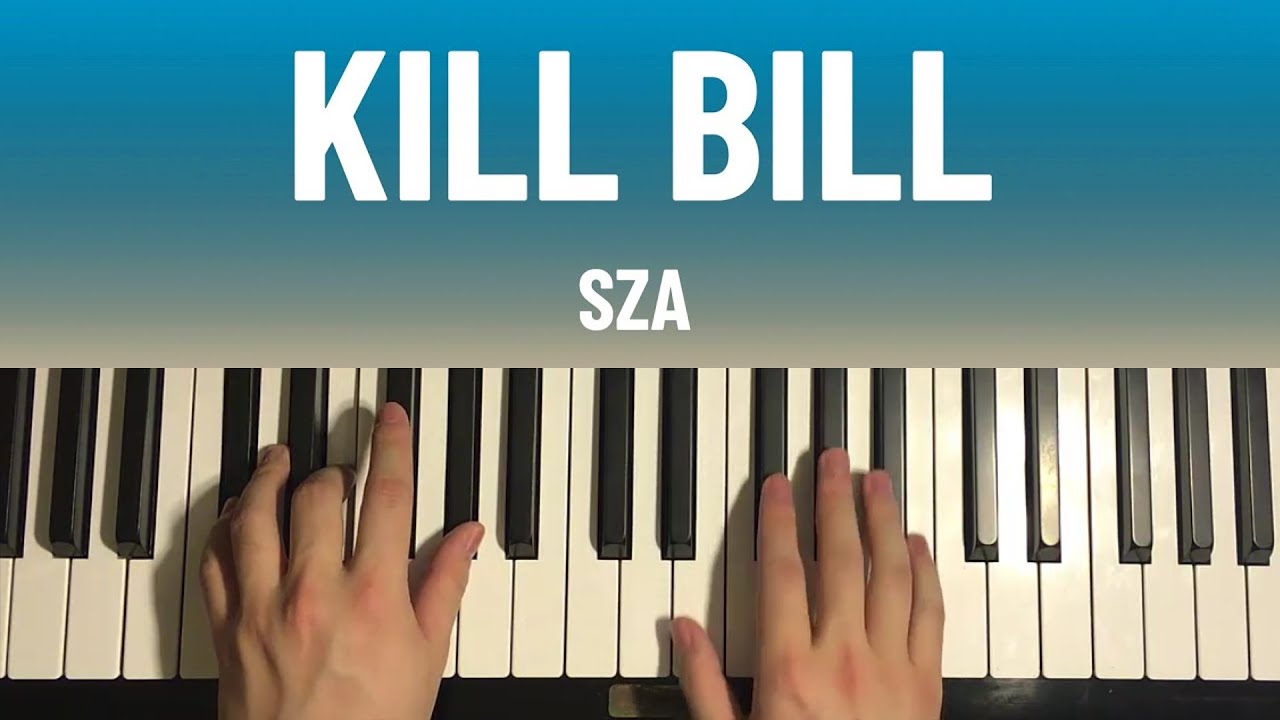 SZA - Kill Bill (Piano Tutorial Lesson)