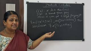Discrete Mathematics: Predicate Calculus- Validity of Arguments in Tamil