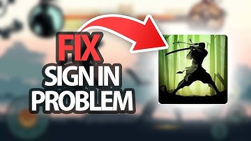 How To Fix Shadow Fight 2 Game App Sign In Problem | Step By Step