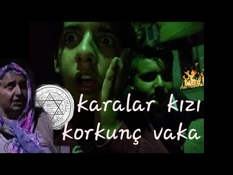 KARALAR KIZI CİN VAKASI  #TANERAYDINLAKORKU