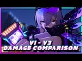 V3 Silver Wolf DAMAGE Is INSANE?! V1 vs V3 Comparison Changes EVERYTHING! (Honkai Star Rail)