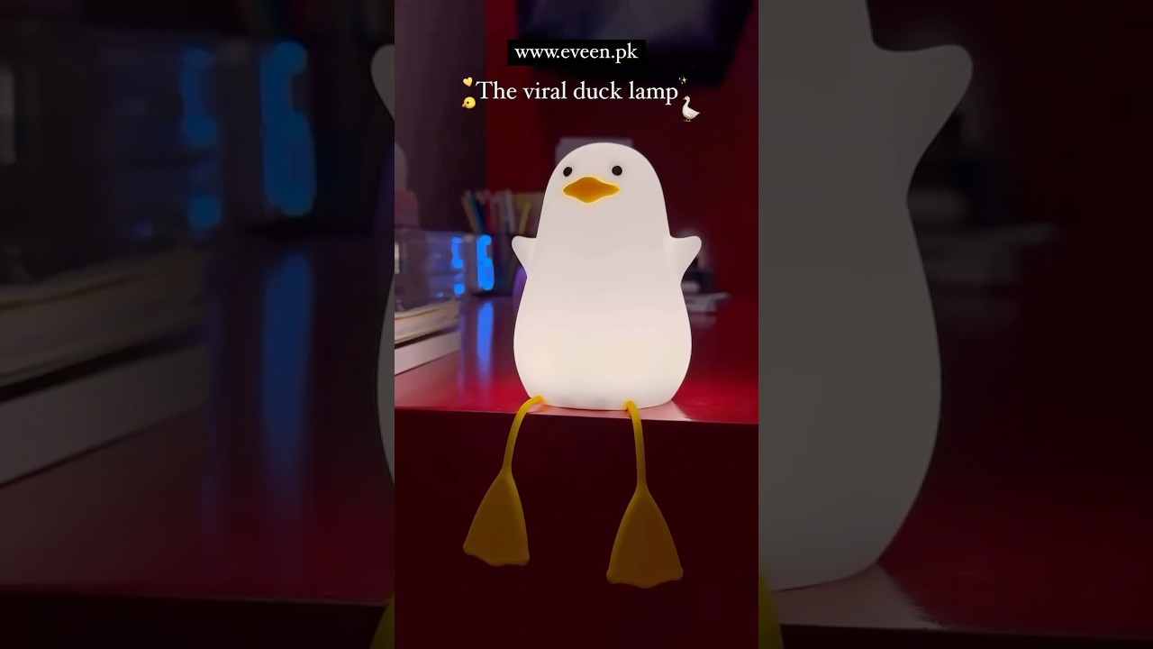 Cute Duck Led Night Lamp ✨ 