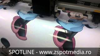 Cutter plotter cu taiere pe contur Touch & Cut - www.zspotmedia.ro