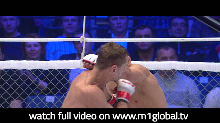 IVAN BUCHINGER VS SERGEY GOLYAEV   M 1 CHALLENGE 47 APRIL 2014