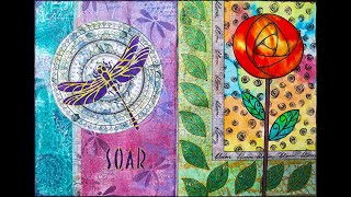 Live Stream - Art Journal pages