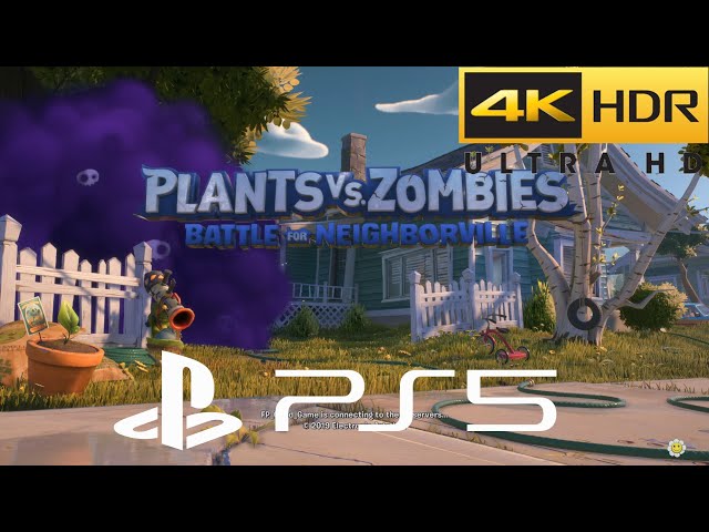 Plants vs Zombies Garden Warfare (PS5) 4K 60FPS HDR Gameplay 