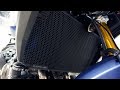 Installing the Evotech radiator guard | Tracer GT #6