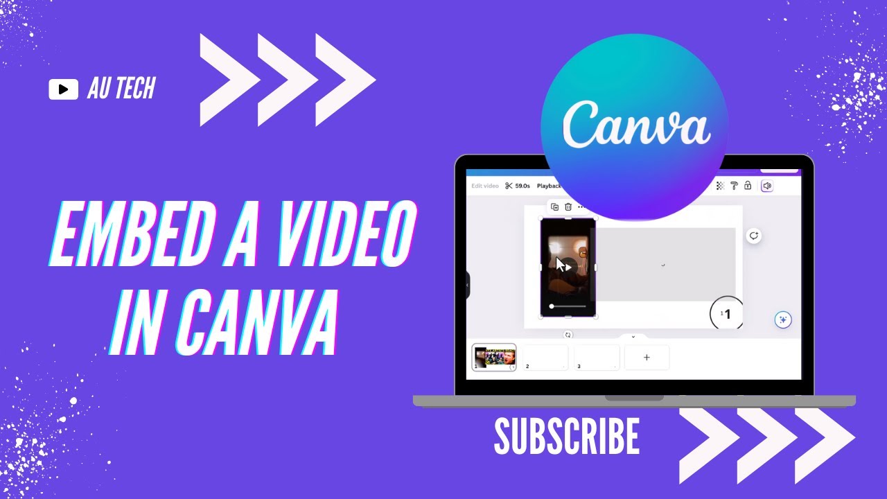 How to Embed a Video in Canva 2024 - YouTube